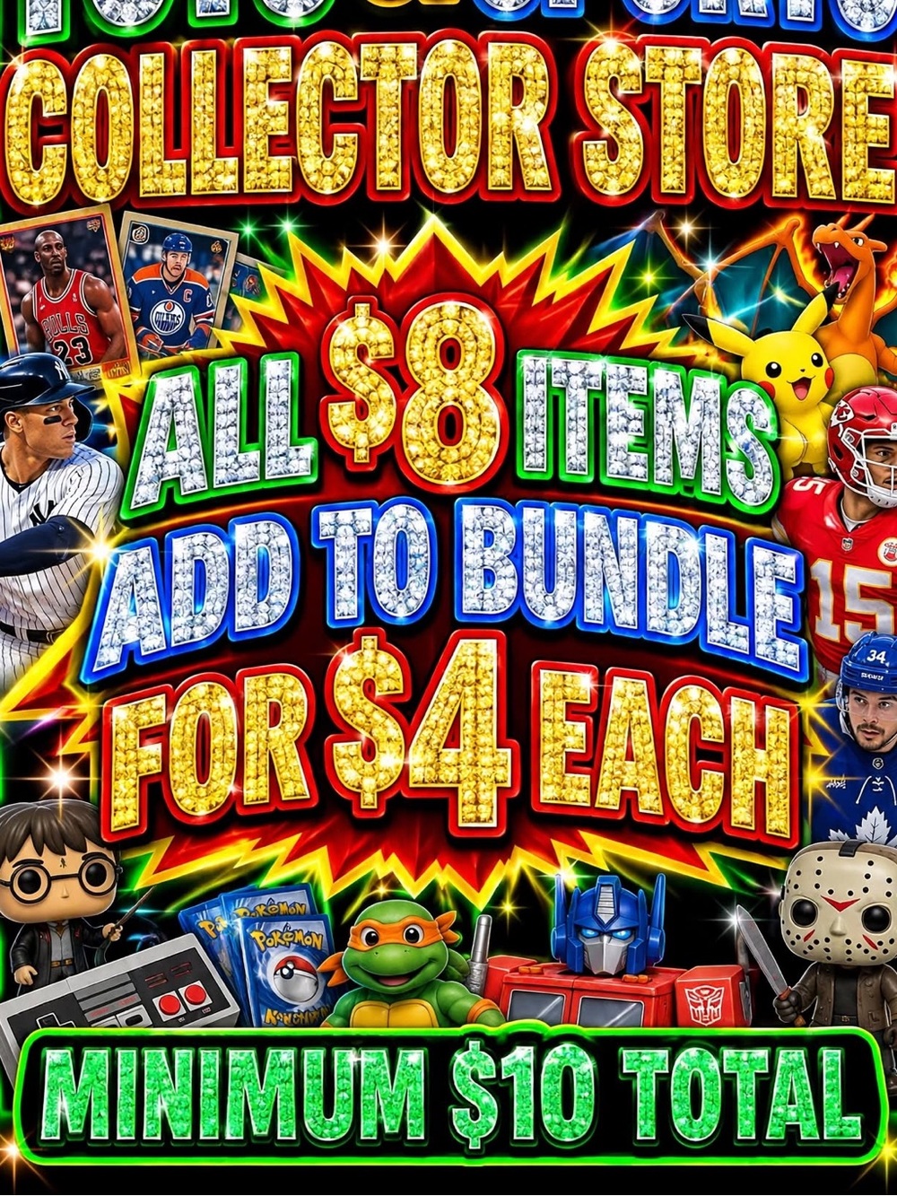 Hockey Baseball Basketball Wrestling UFC Autograph Cards Sports Toys Figures